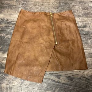 H&M Faux leather skirt